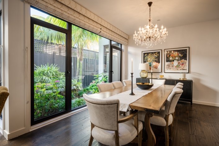 Dining area with UPVC tilt and turn window