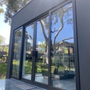 Large glass Doors offering a scenic view of the outdoors