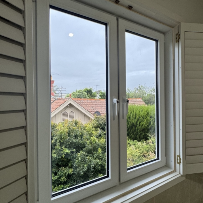 UPVC window at Project Brighton, showcasing the beautiful view.