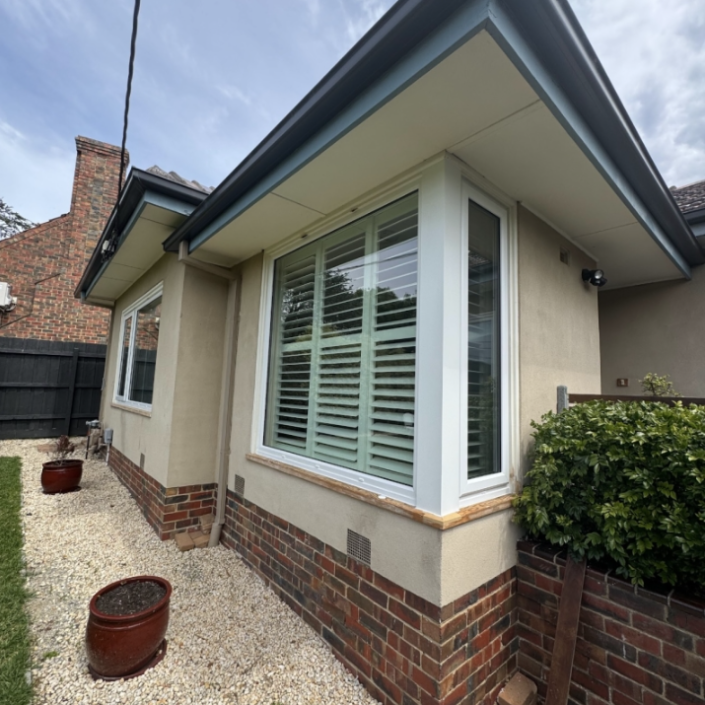 UPVC window installation at Project Malvern East