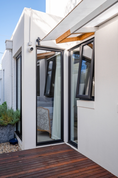Sliding Doors in Residential Property Sliding doors installed in modern residential property