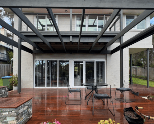 UPVC double glazed window replacement Melbourne — EnviroGlaze before and after